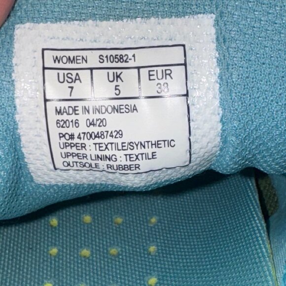 Saucony Women's Mad River Tr2 Trail Running Hiking Sneakers Shoes Size 7 Green - Picture 10 of 13